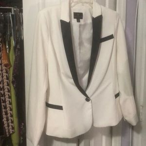 White blazer